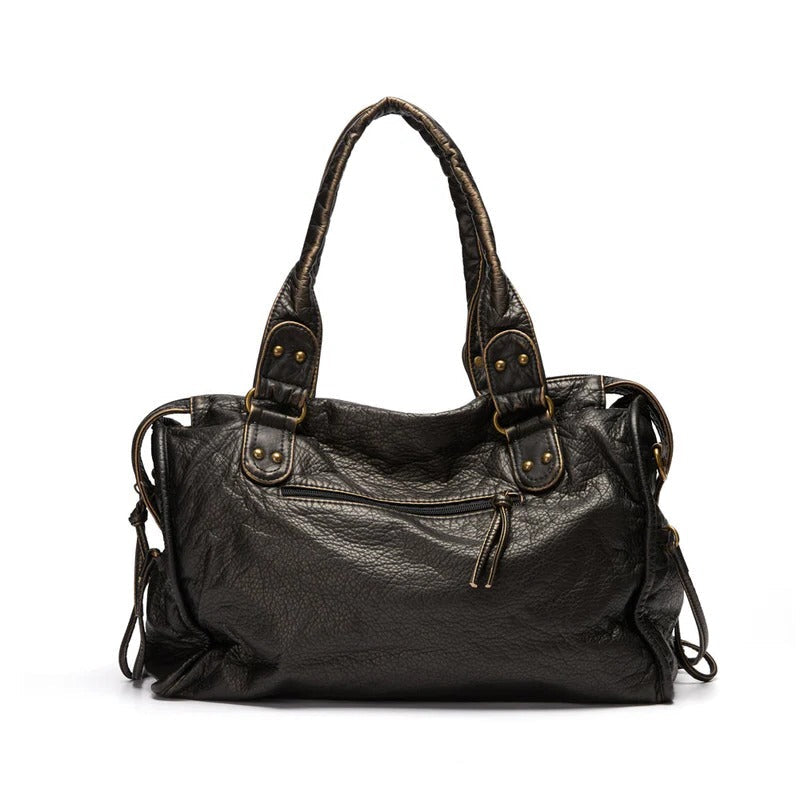 BowLift | Luxury Black Leather Handbag