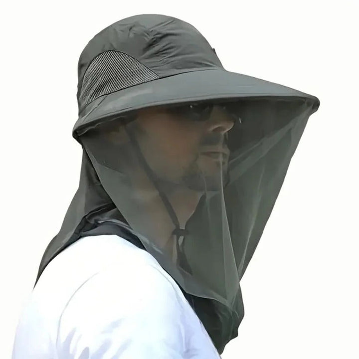BowLift | Breathable Sun and Mosquito Protection Wide Brim Hat