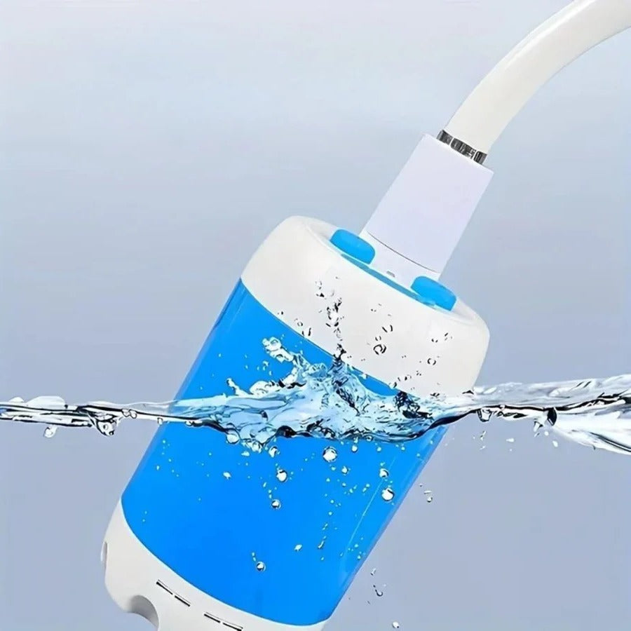 BowLift | Portable USB Rechargeable Water Pump Shower Head