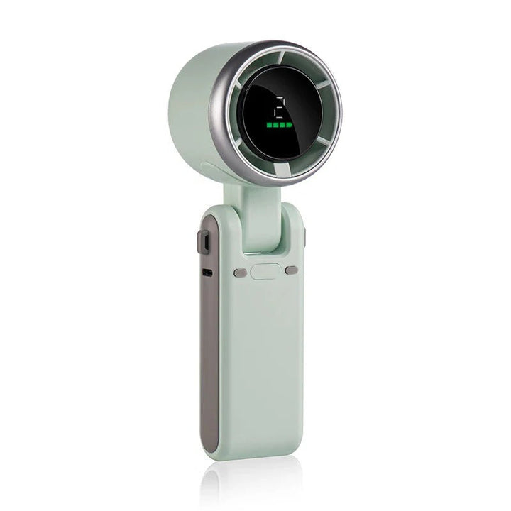 BowLift | Foldable Handheld Turbo Fan with Digital Display