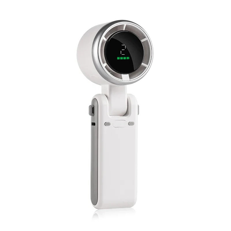 BowLift | Foldable Handheld Turbo Fan with Digital Display