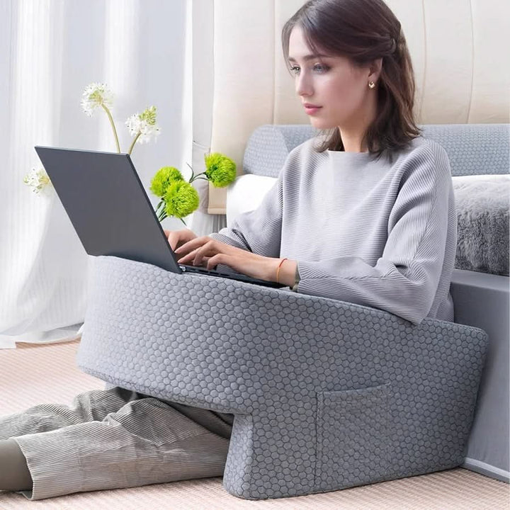 BowLift | Memory Foam Reading Pillow with Arm and Back Support