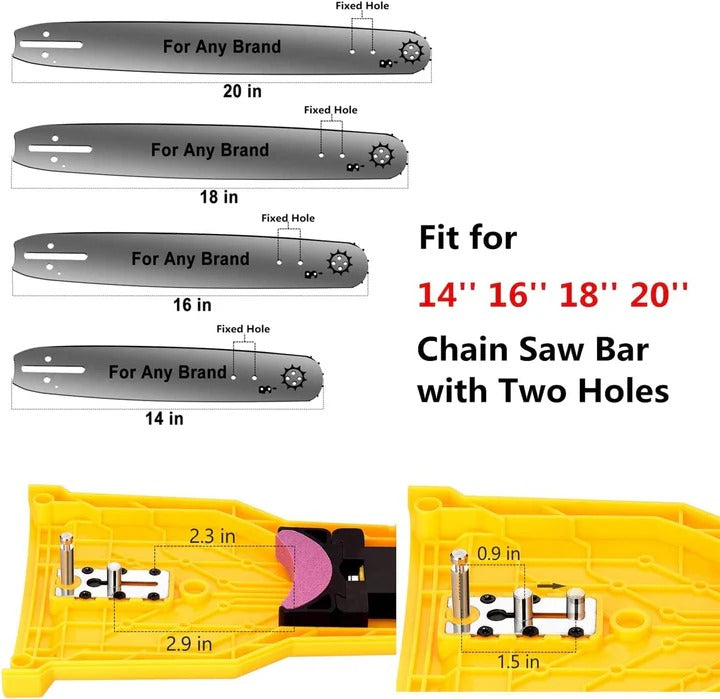 BowLift | Chainsaw Sharpening Tool, Portable Blade Maintenance Kit
