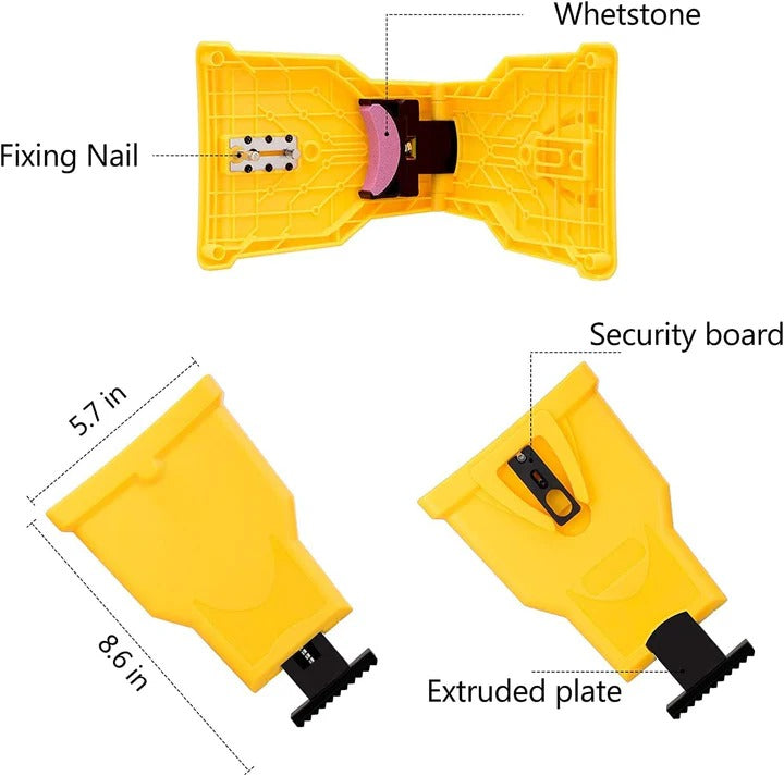 BowLift | Chainsaw Sharpening Tool, Portable Blade Maintenance Kit