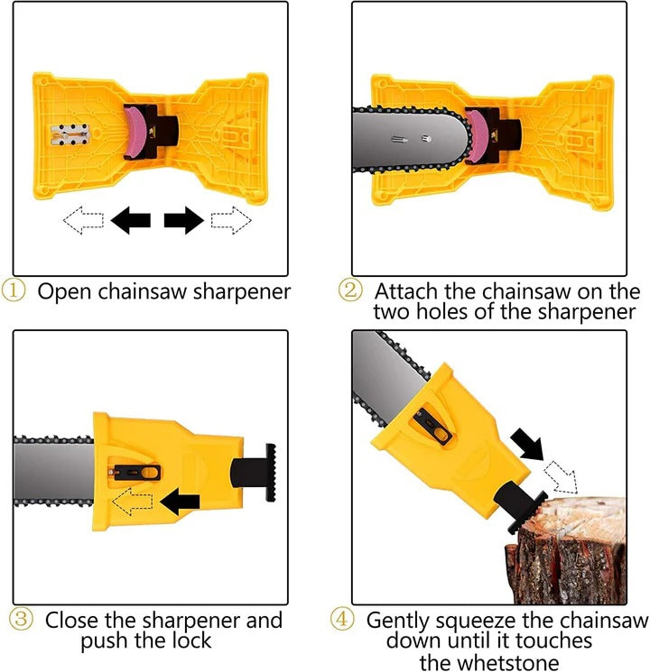 BowLift | Chainsaw Sharpening Tool, Portable Blade Maintenance Kit