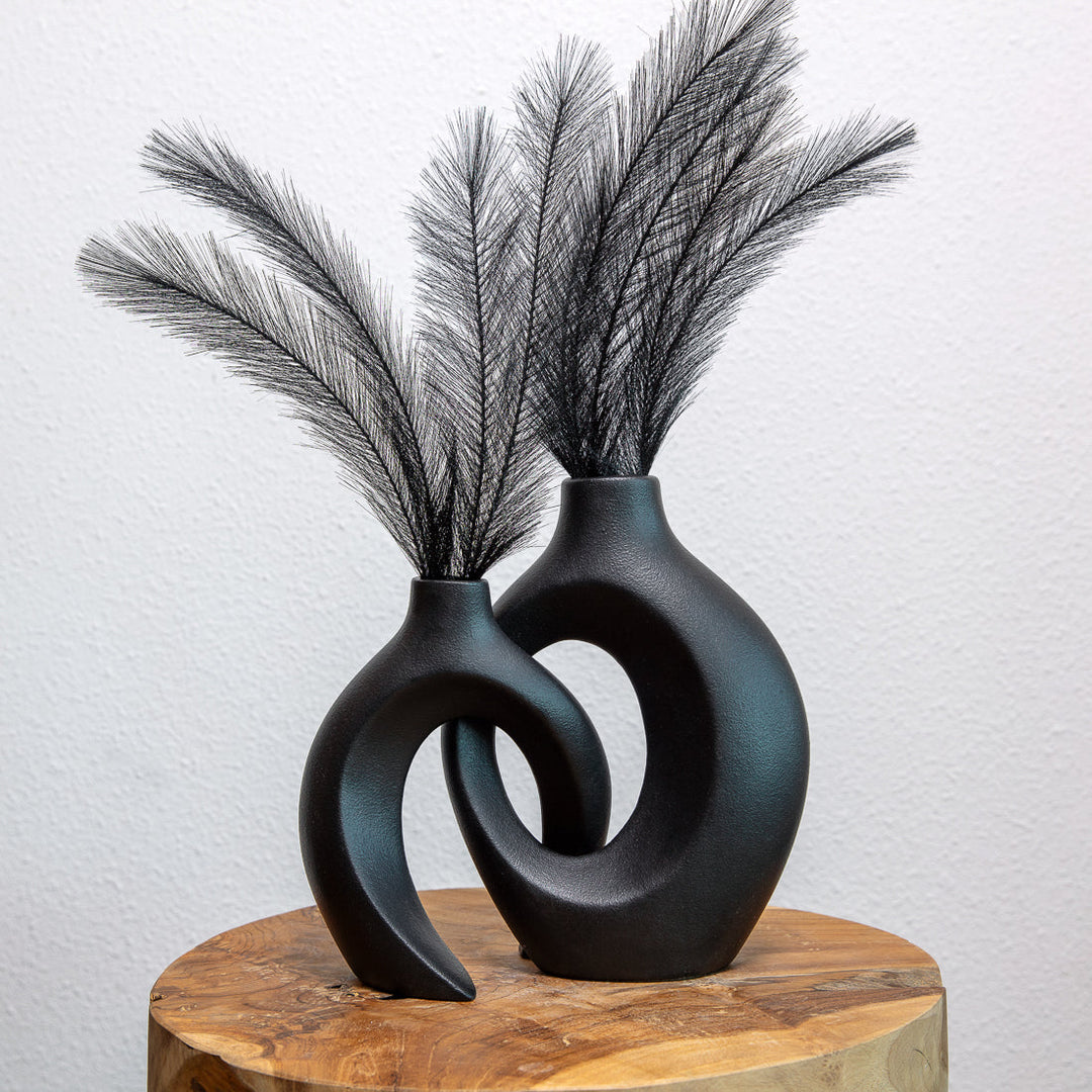 BowLift | Gleora Intertwined Ceramic Flower Vase – Elegant Decorative Centrepiece for Modern & Classic Interiors