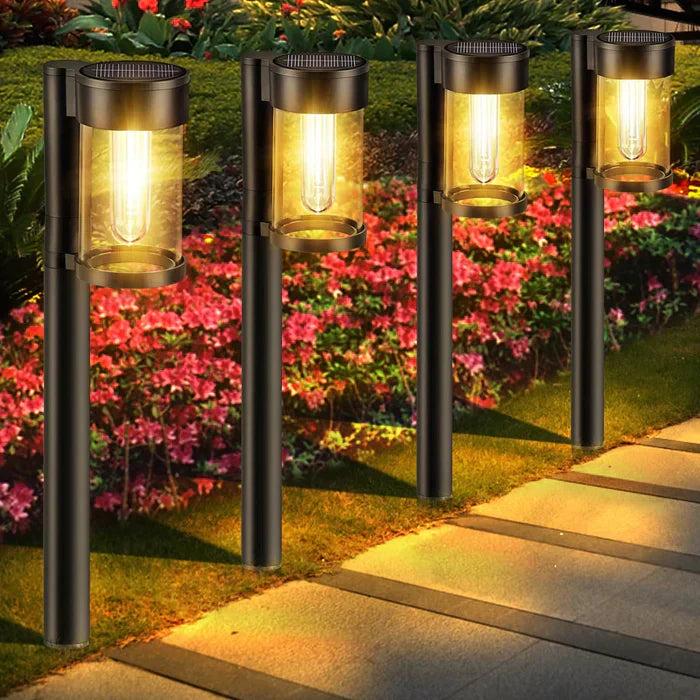 Luxury Solar-Powered Path Lighting for Garden Bowlift