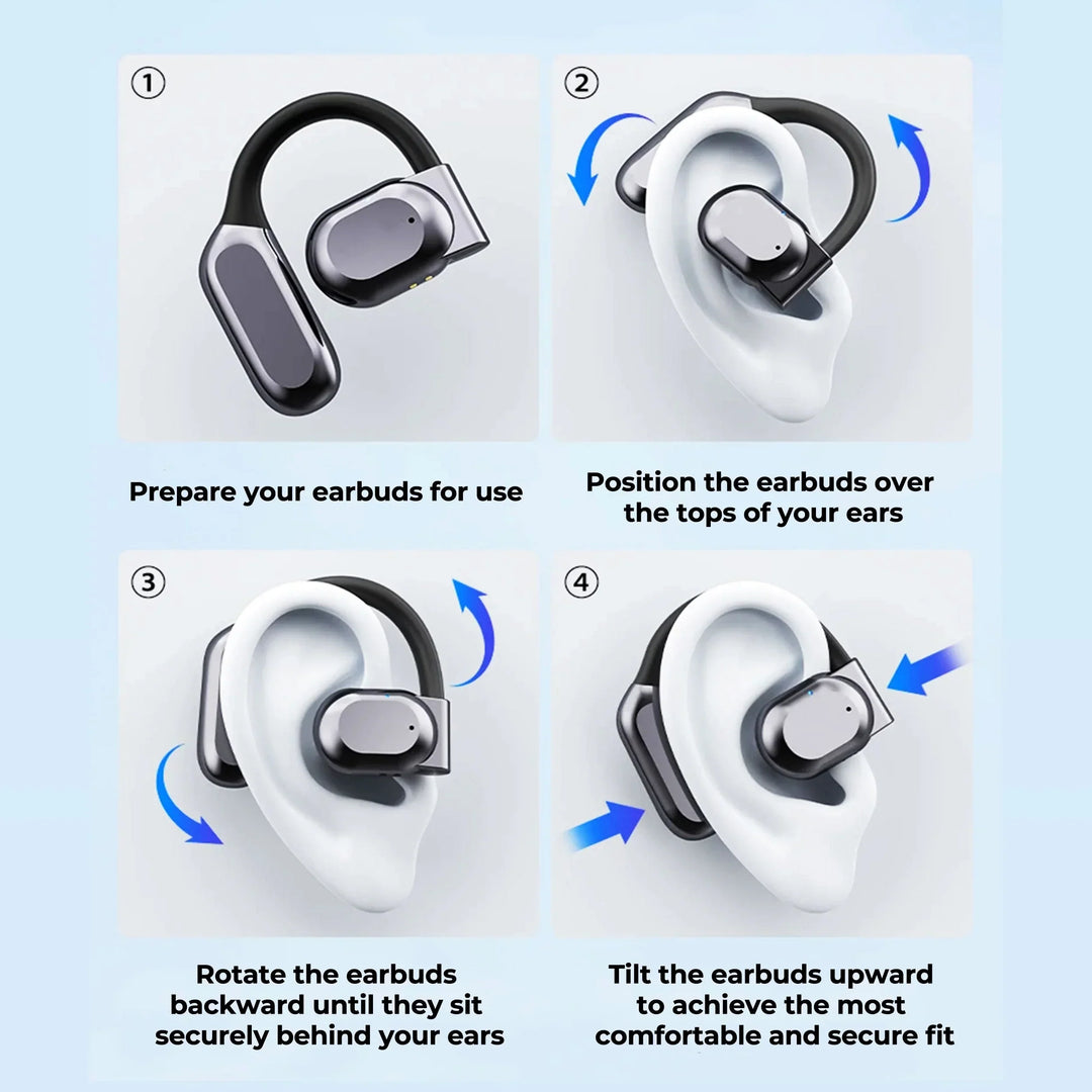 BowLift | Smart AI Translation Earbuds – 144 Language Translator