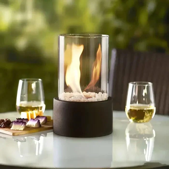 BowLift | Stylish Table Fireplace GlowLuxe Lantern for Coziness at Home