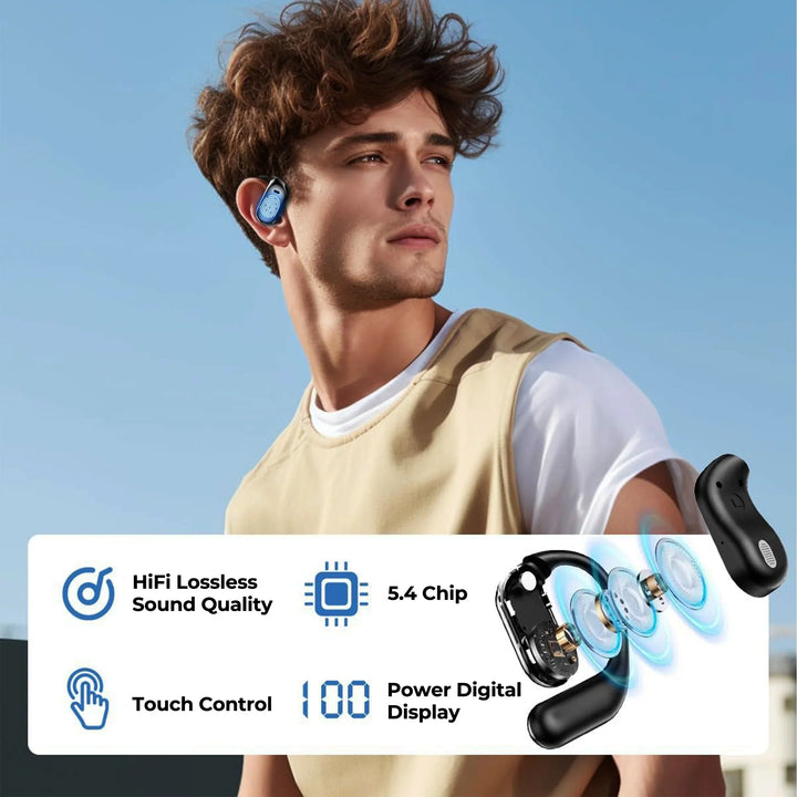 BowLift | Smart AI Translation Earbuds – 144 Language Translator