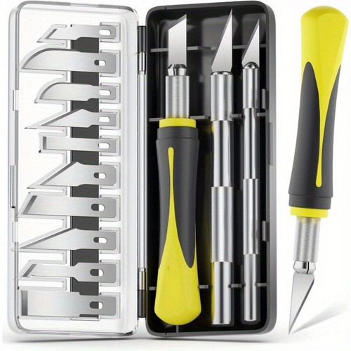 BowLift | Precision Carving Knife Set for Easy Carved Pumpkins | Sharp Ergonomic Blades