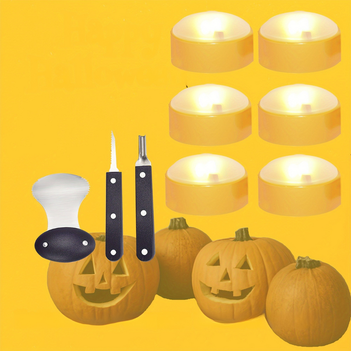 BowLift | Halloween Professional Pumpkin Carving Tools Set | Easy Carved Pumpkins Durable