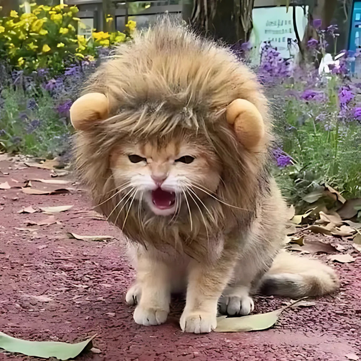 BowLift | Halloween Lion Mane Cat Costume