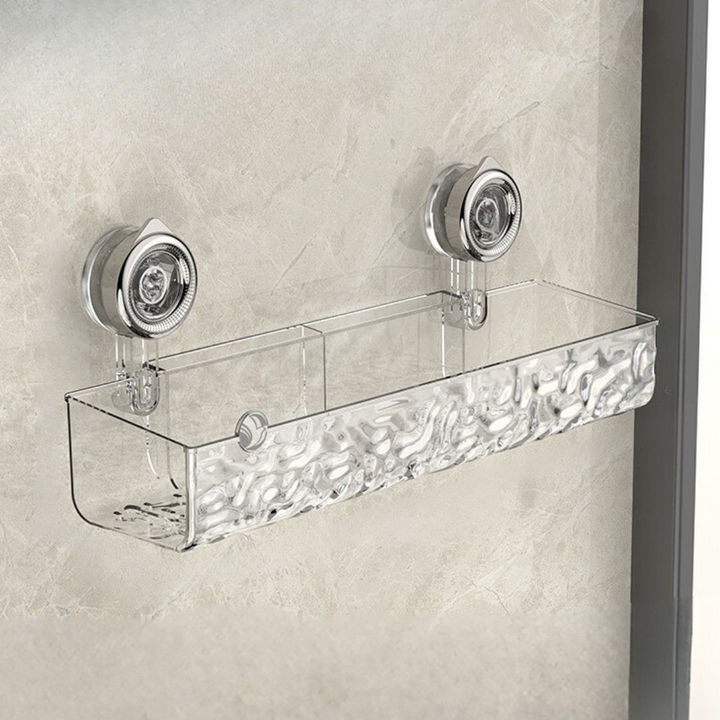 BowLift | Shower Caddy Corner Suction Bathroom Shelf