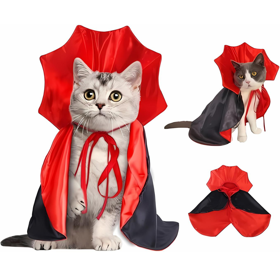 BowLift | Halloween Vampire Cape Pets Costume