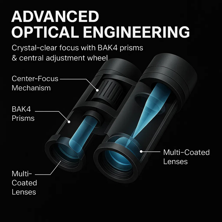 BowLift | High Power Compact Travel Binoculars