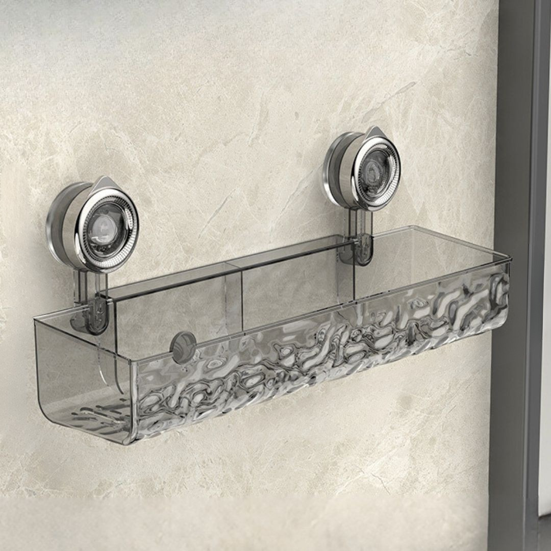 BowLift | Shower Caddy Corner Suction Bathroom Shelf