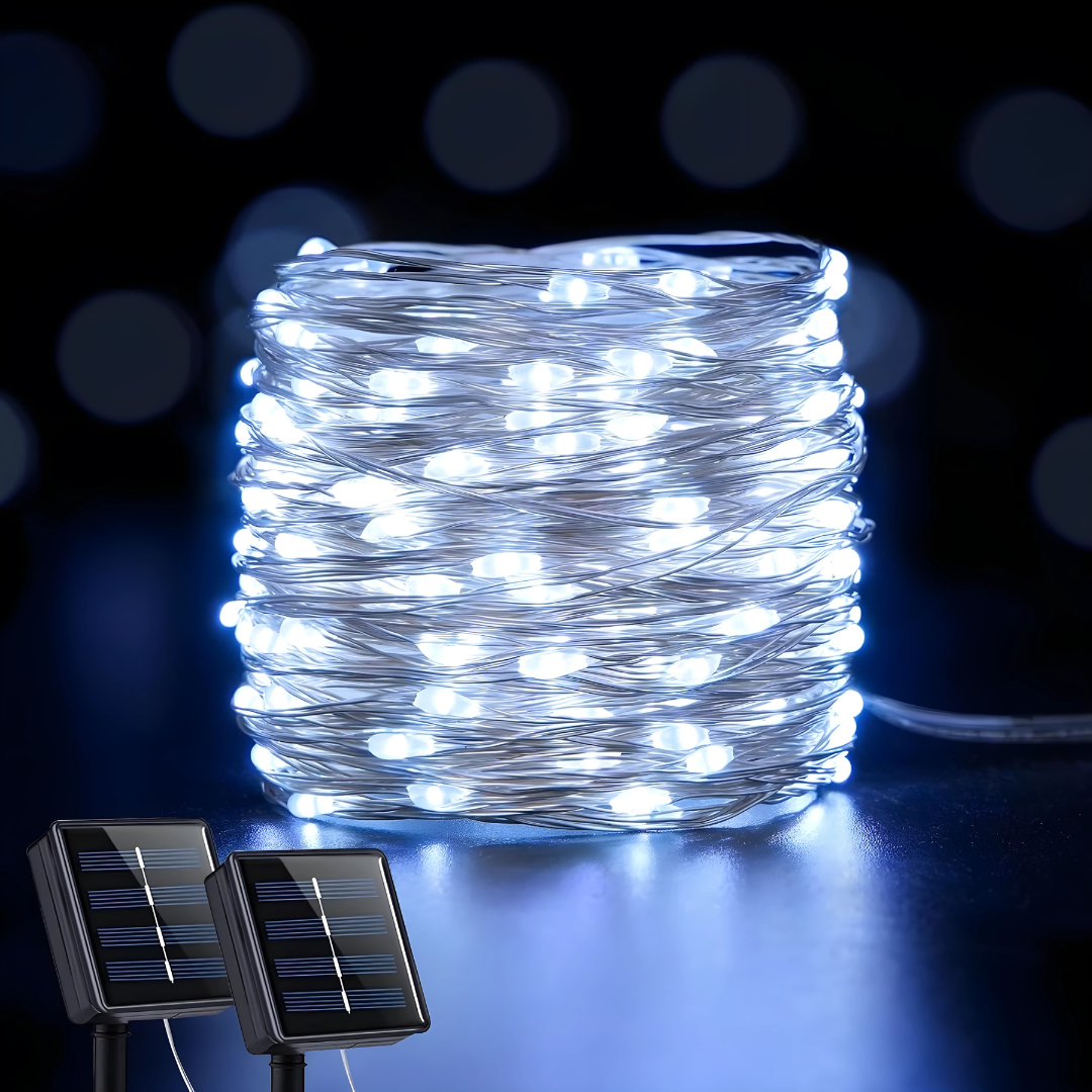 BowLift | Christmas Decorations Solar Fairy String Lights