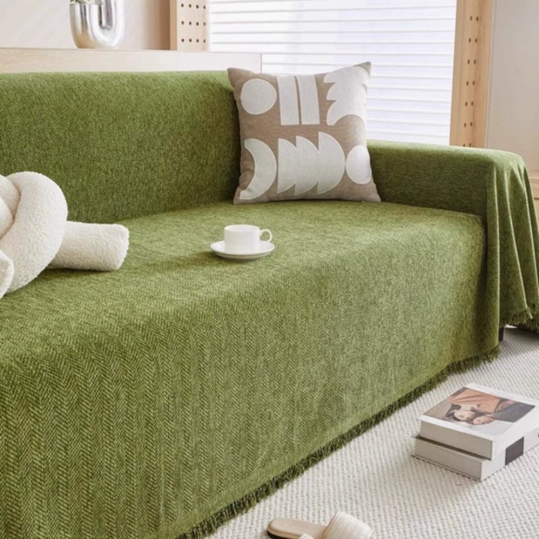 BowLift | Sofa Cover Durable Chenille Fabric Protection