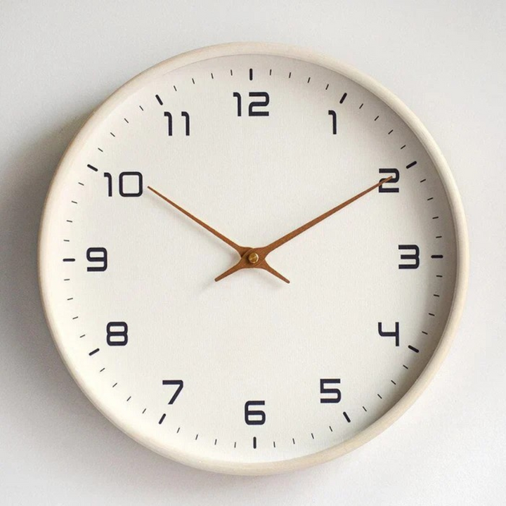 BowLift | Wooden Silent Wall Clock Modern Design