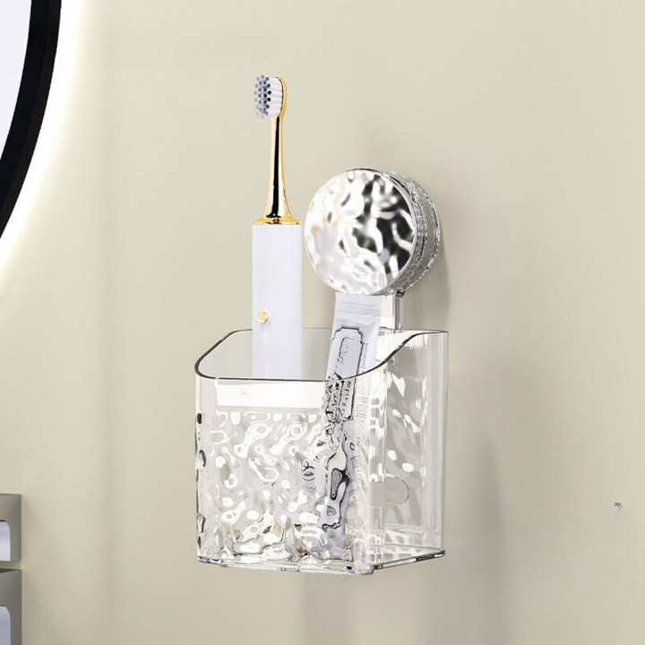 BowLift | Shower Caddy Suction Acrylic Bathroom Shelves