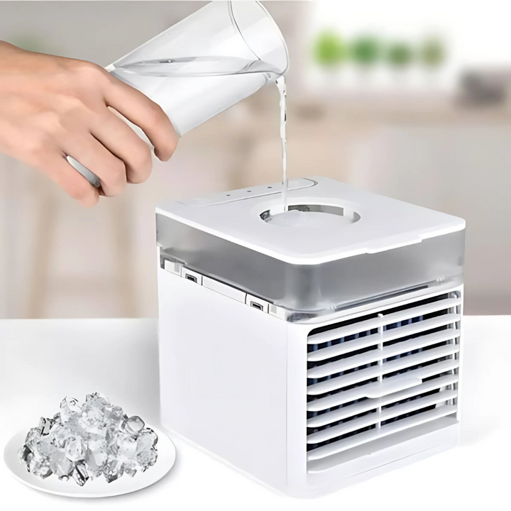 BowLift | Portable Air Cooler Fan Quiet Adjustable Humidifier