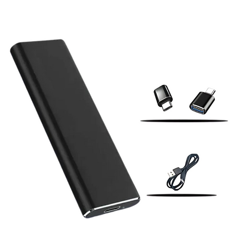 BowLift | External SSD Portable USB Storage Drive Metal