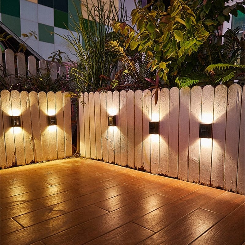 BowLift | Wall Lights Outdoor Solar Powered Garden Fixture