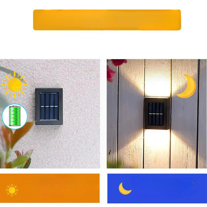 BowLift | Wall Lights Outdoor Solar Powered Garden Fixture