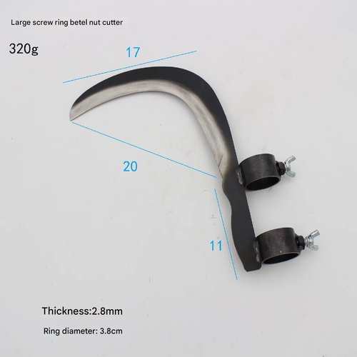 BowLift | Strong Steel Grass Cutting Sharp Multi-Purpose Sickle Head