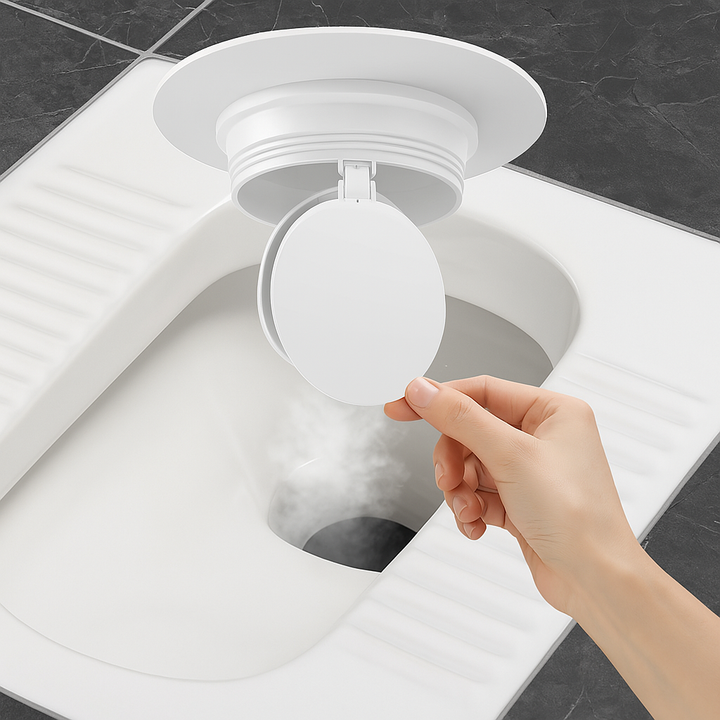 BowLift | Anti-Smell Squat Toilet Plug Magnetic Stopper