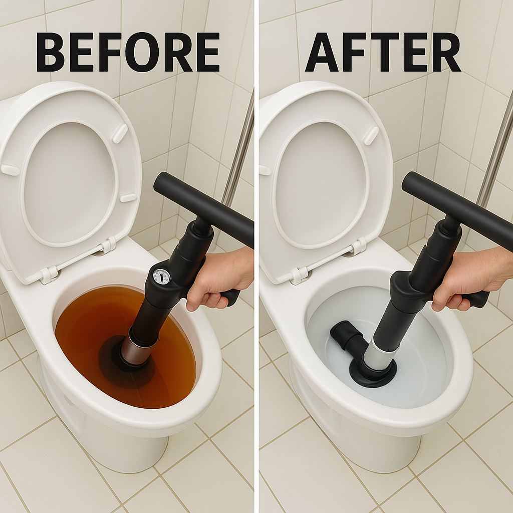 BowLift | Drain Zap Instant No-Mess Toilet Unclogger