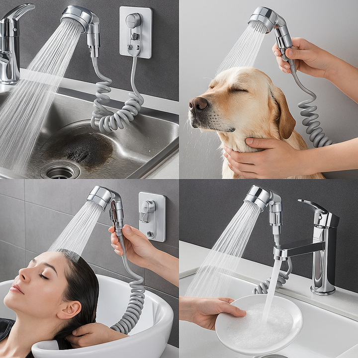 BowLift | Power Stream High Pressure Multi-Purpose Sink Extension Head