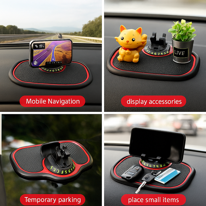 BowLift | Car Dashboard Sticky Non-Slip Phone Holder Pad