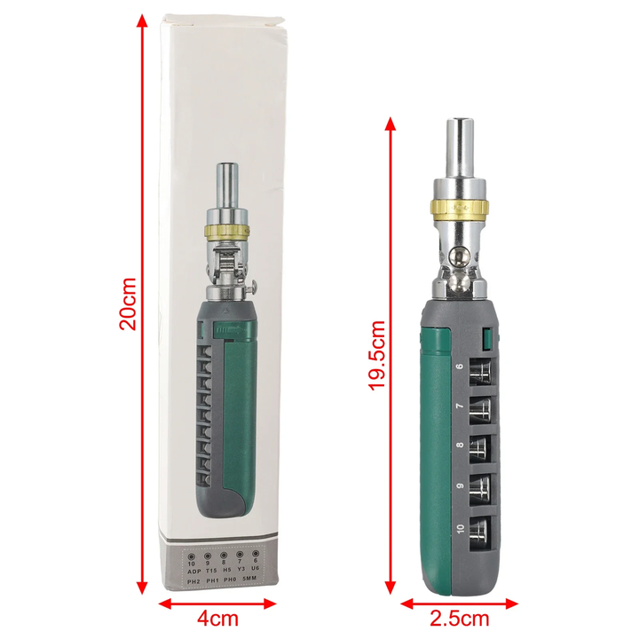 BowLift | Modular Head Ratchet Screwdriver Tool Set