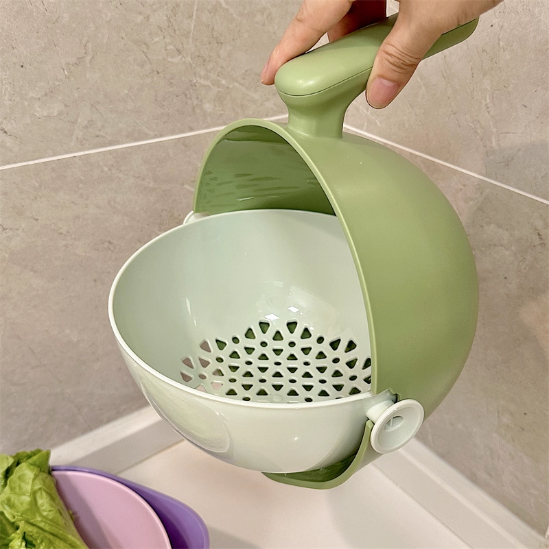 BowLift | Double Layer Quick Vegetable Drainer Basket