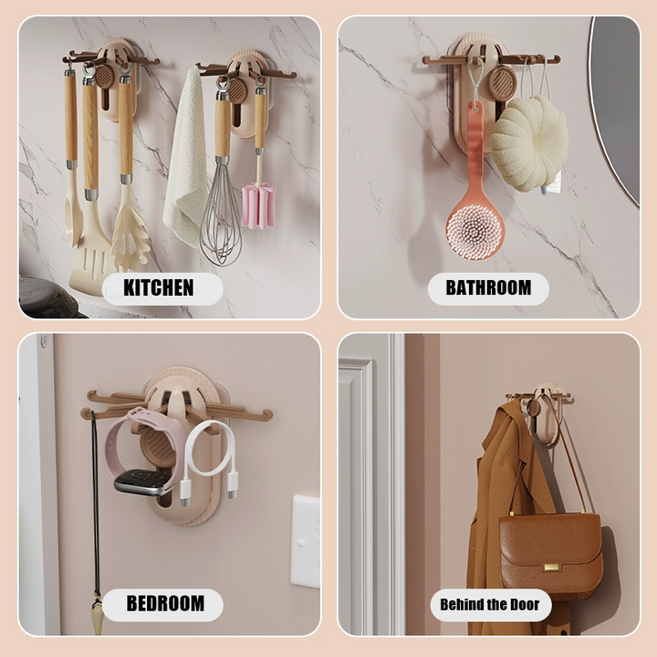 BowLift | Multi Organizer Foldable Wall-Mounted Hook