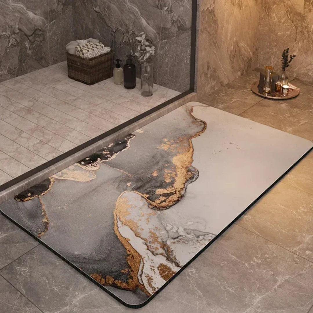 BowLift | AquaLuxe – Quick-Dry Bathroom Mat