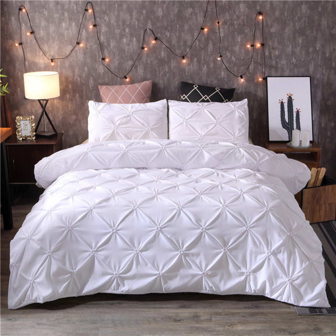 BowLift | Cotton Beddings Set Tufted Comfort Design