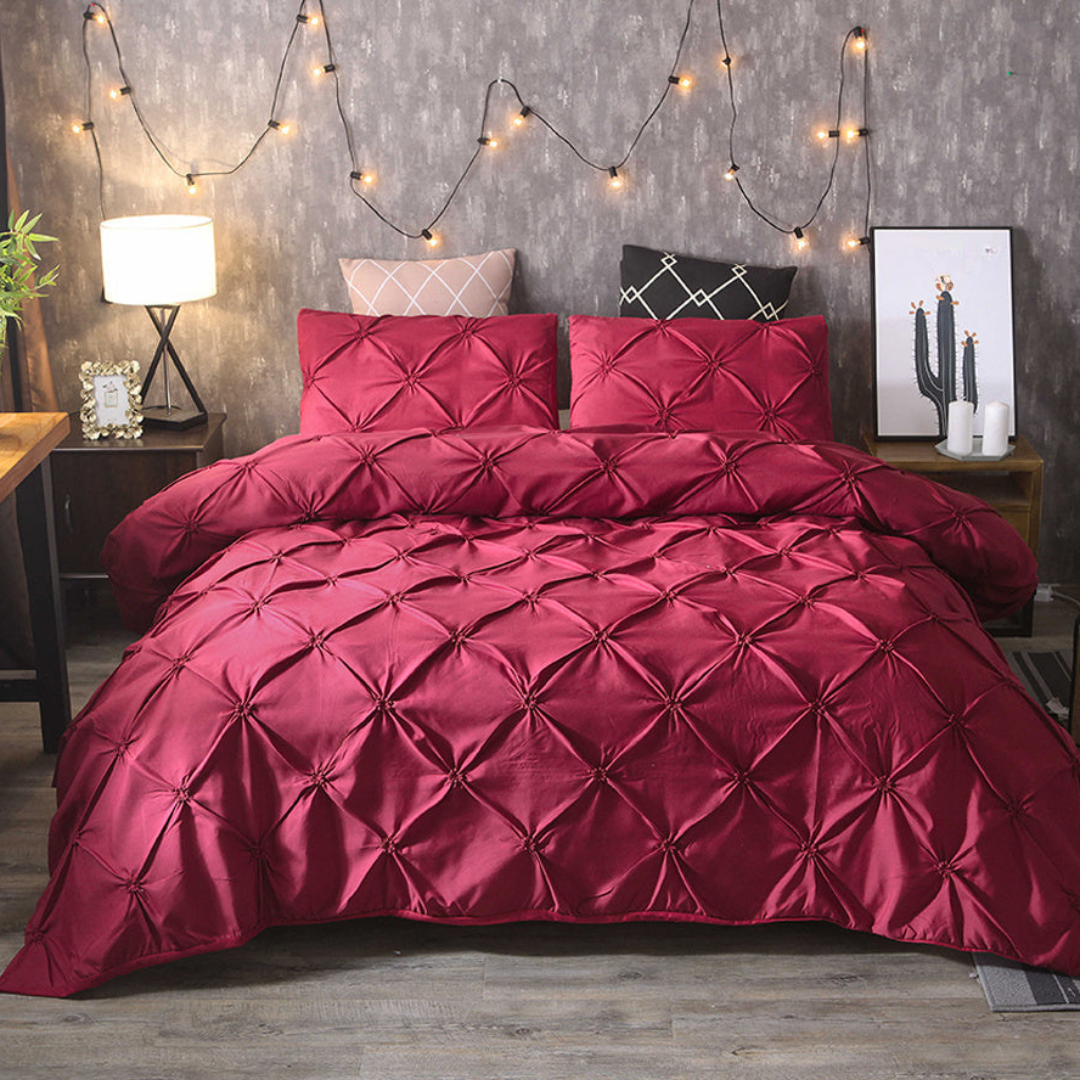 BowLift | Cotton Beddings Set Tufted Comfort Design