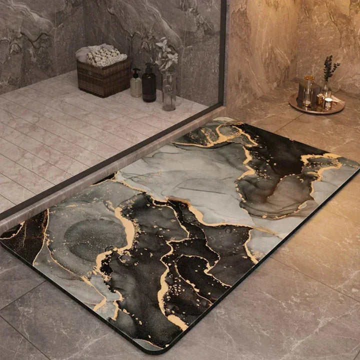 BowLift | AquaLuxe – Quick-Dry Bathroom Mat