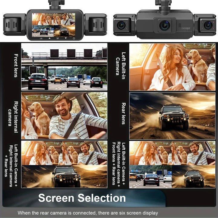 BowLift | Smart Car Dash Camera System with Night Vision and WiFi