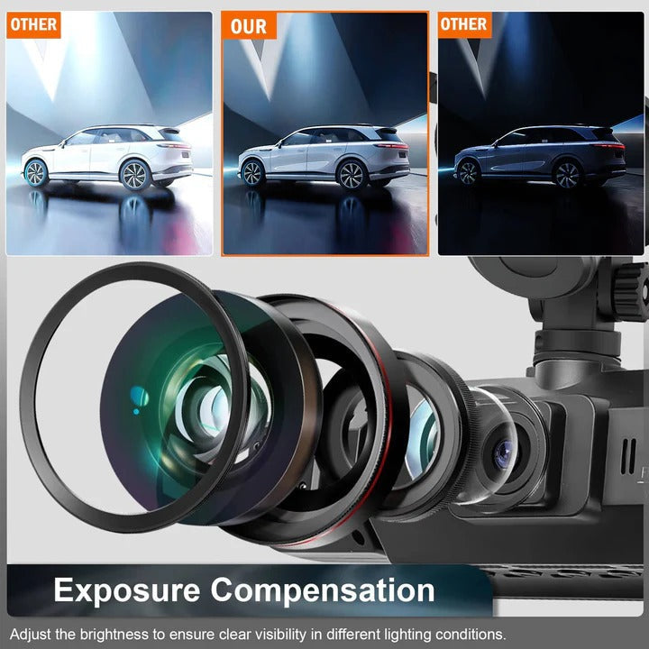 BowLift | Smart Car Dash Camera System with Night Vision and WiFi