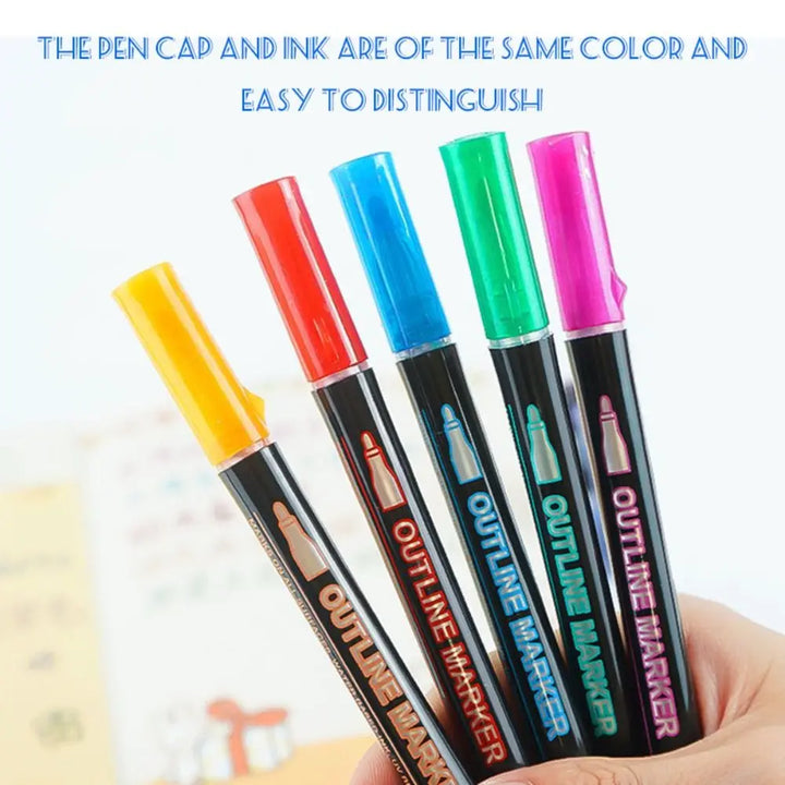 BowLift | SparkleMagic: Dual-Color Pens
