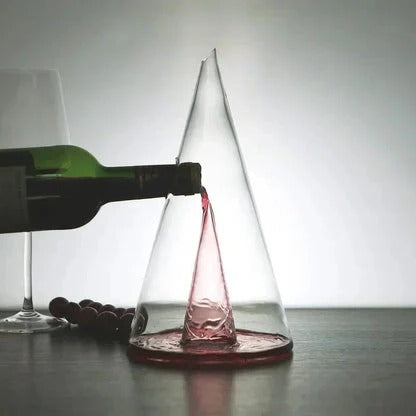 BowLift | Double Pyramid Waterfall Decanter