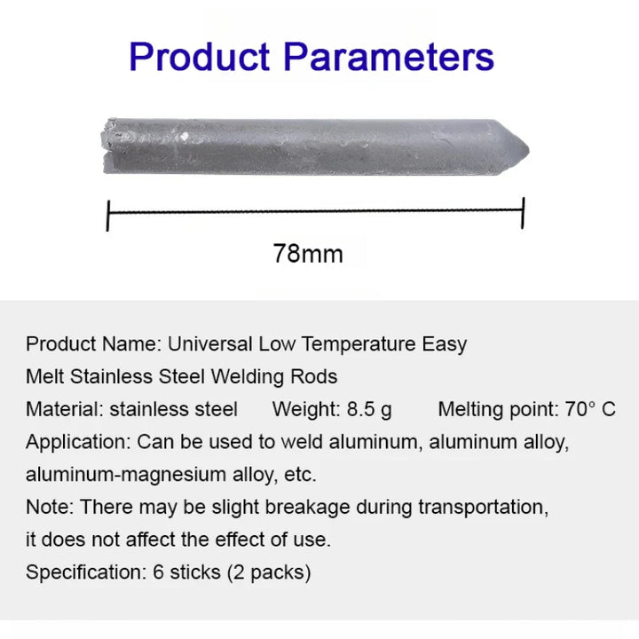 BowLift | MagicFix Low Temp Welding Rods