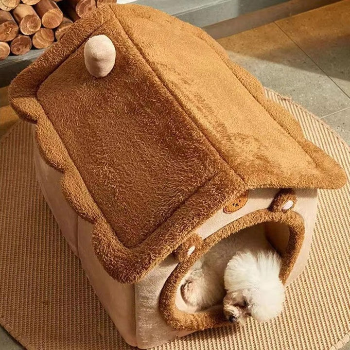 BowLift | Indoor Cat House with Plush Cushion