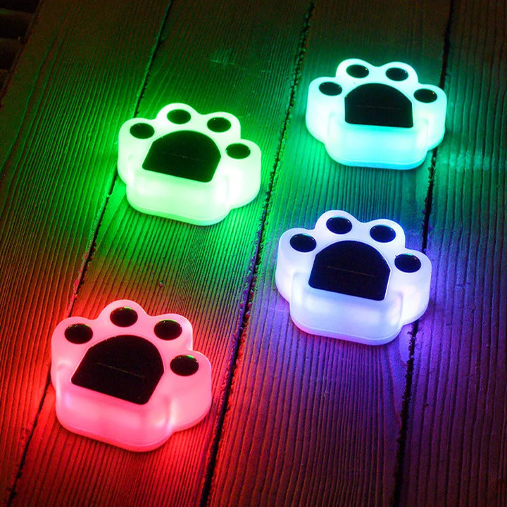 PawGlow Solar Garden Lights – Solar-Powered Paw Print Outdoor Lights Bowlift