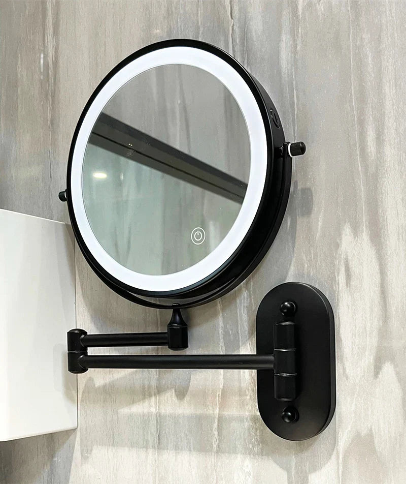 BowLift | Professional LED Makeup Mirror Double-Sided View and Bright Light