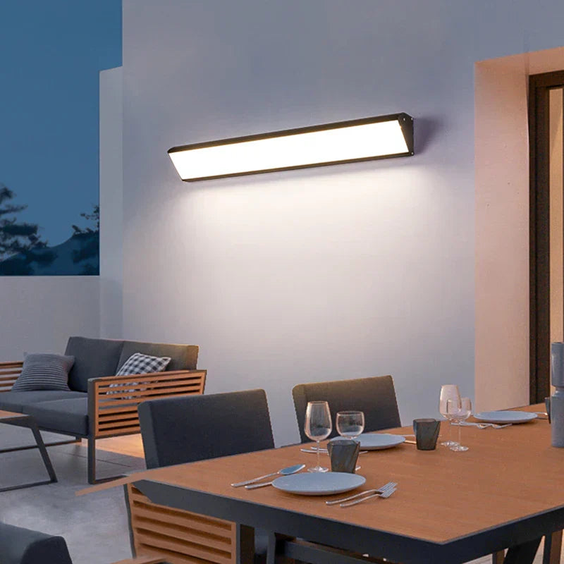 Outdoor LED Wall Light, IP65 Weather Resistant Aluminum Design